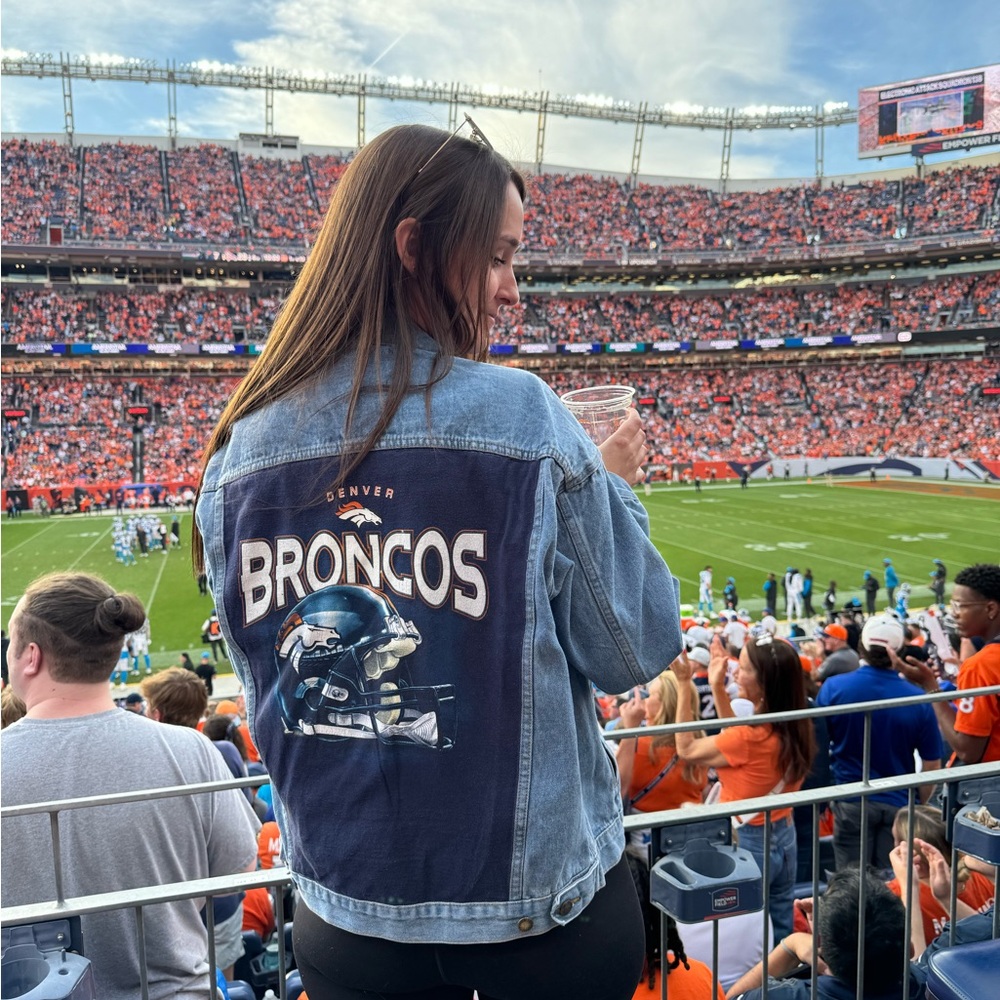 Furst of a Kind (LF Stores) Denver Broncos NFL Denim Jacket